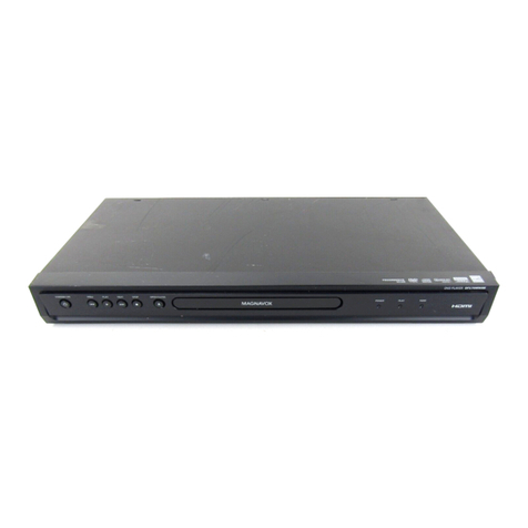 Magnavox DP170MW8 - Up Converting HDMI DVD Player User manual