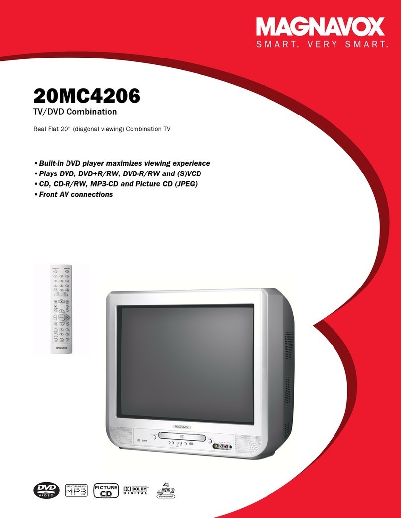 Magnavox 20MC4206 - Tv/dvd Combination User manual