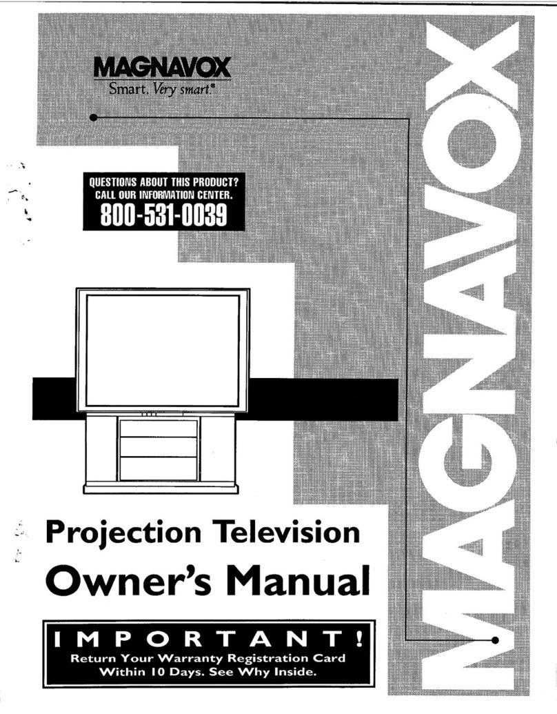 Magnavox 6P5451C User manual