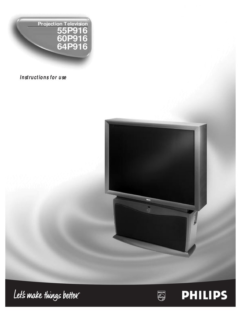 Philips 55P916 User manual