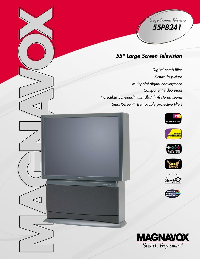 Magnavox 55P8241 User manual