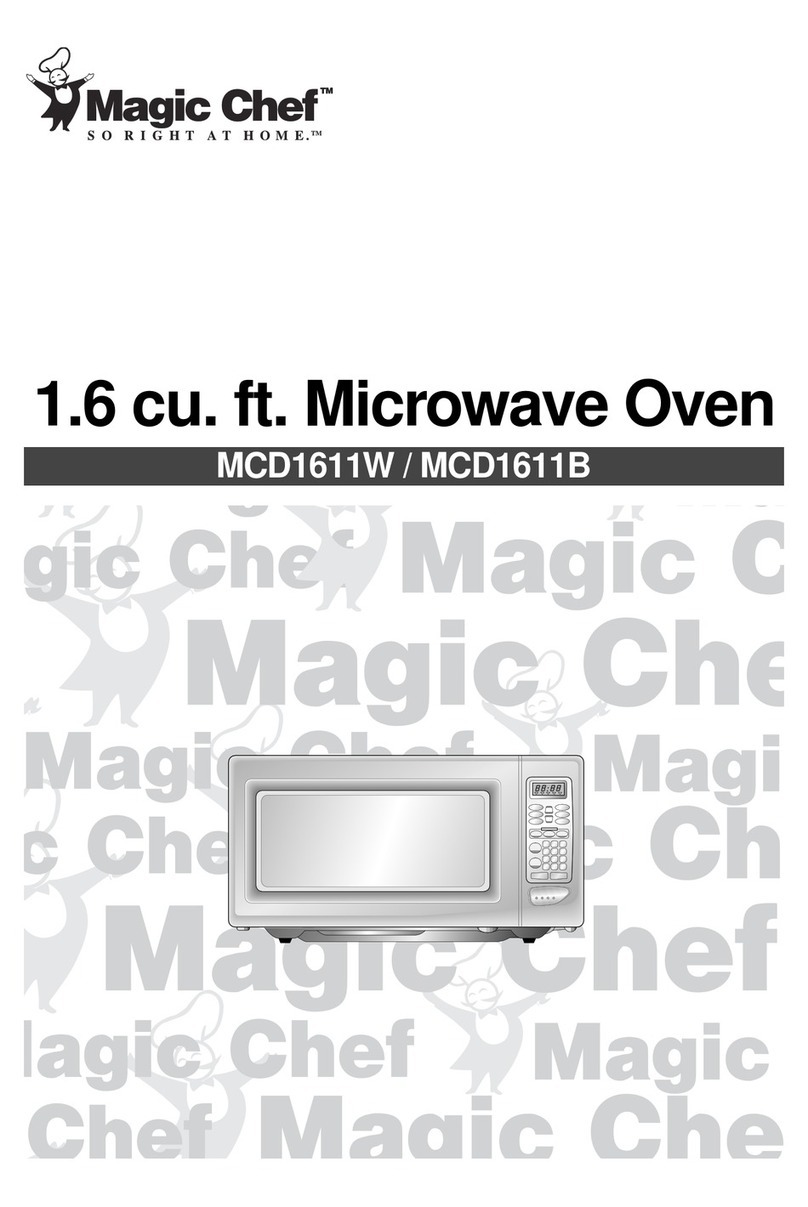 Magic Chef MCD1611B User manual