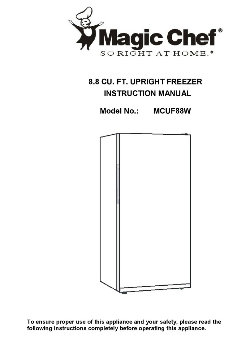 Magic Chef MCUF88W User manual Magic Chef MCUF88W User manual