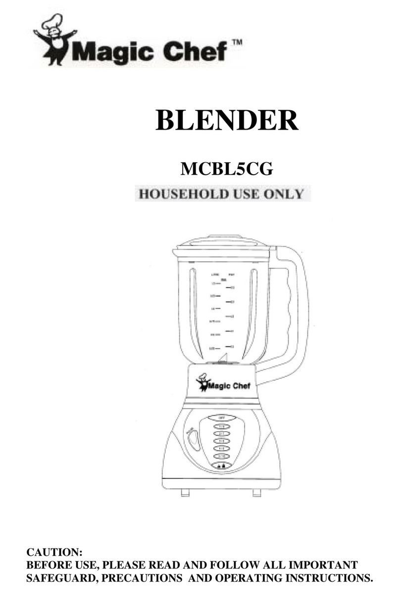 Magic Chef MCBL5CG product manual