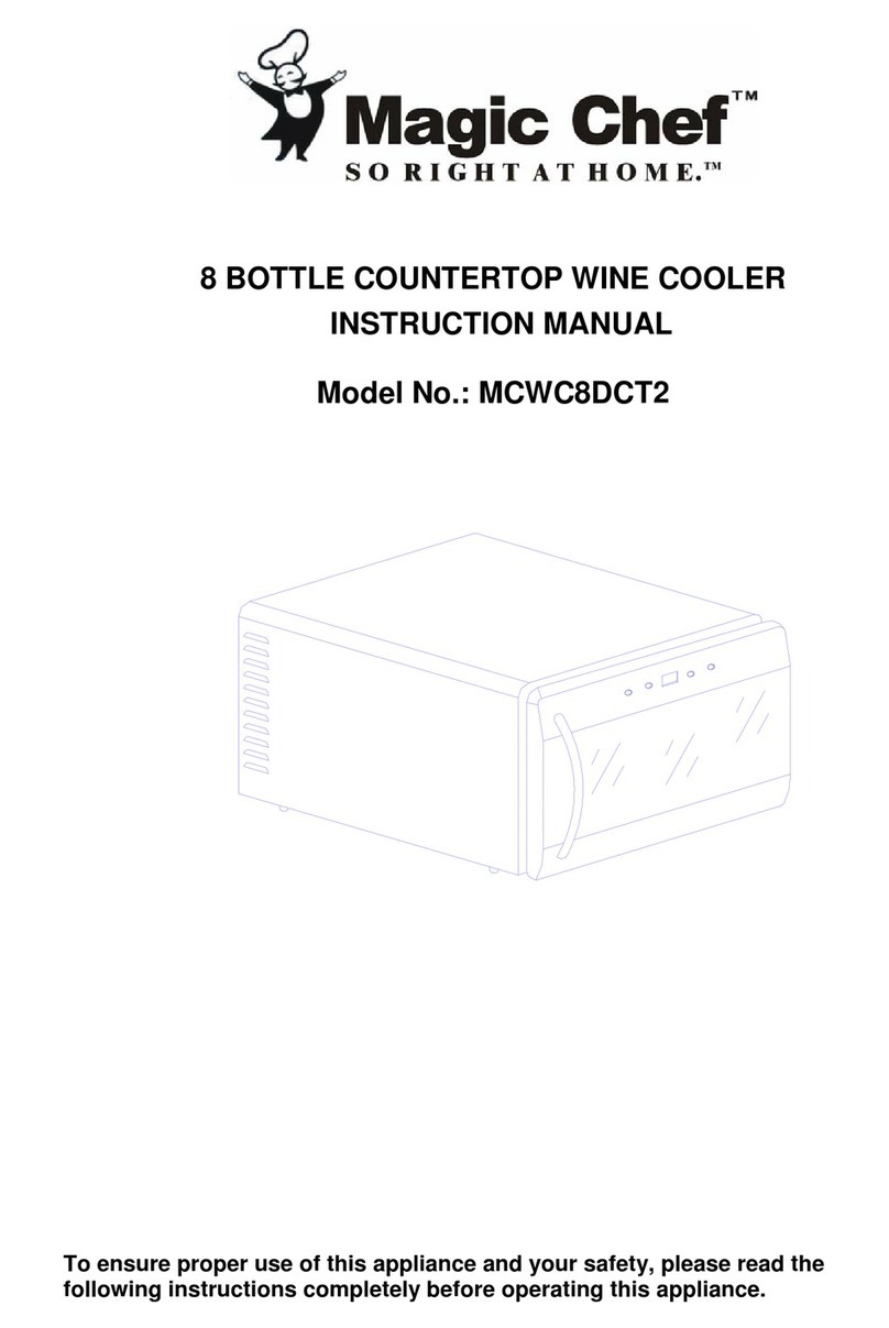 Magic Chef MCWC8DCT2 User manual