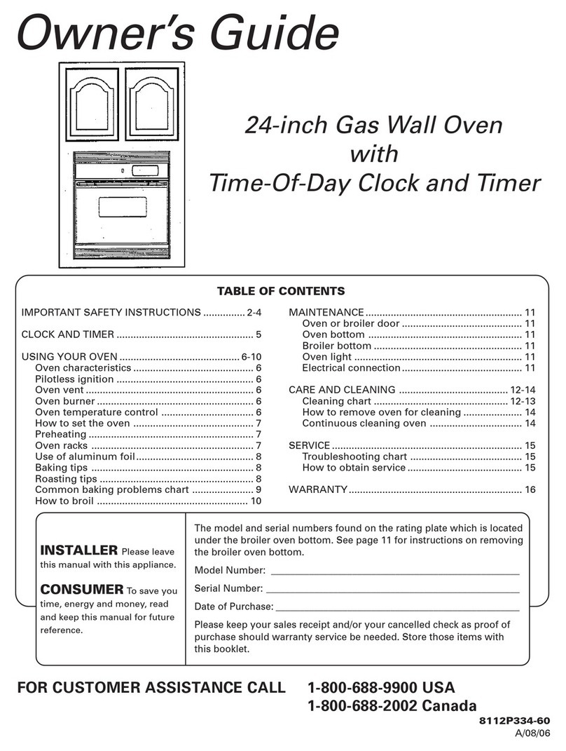 Magic Chef 9112 Gas owner's guide