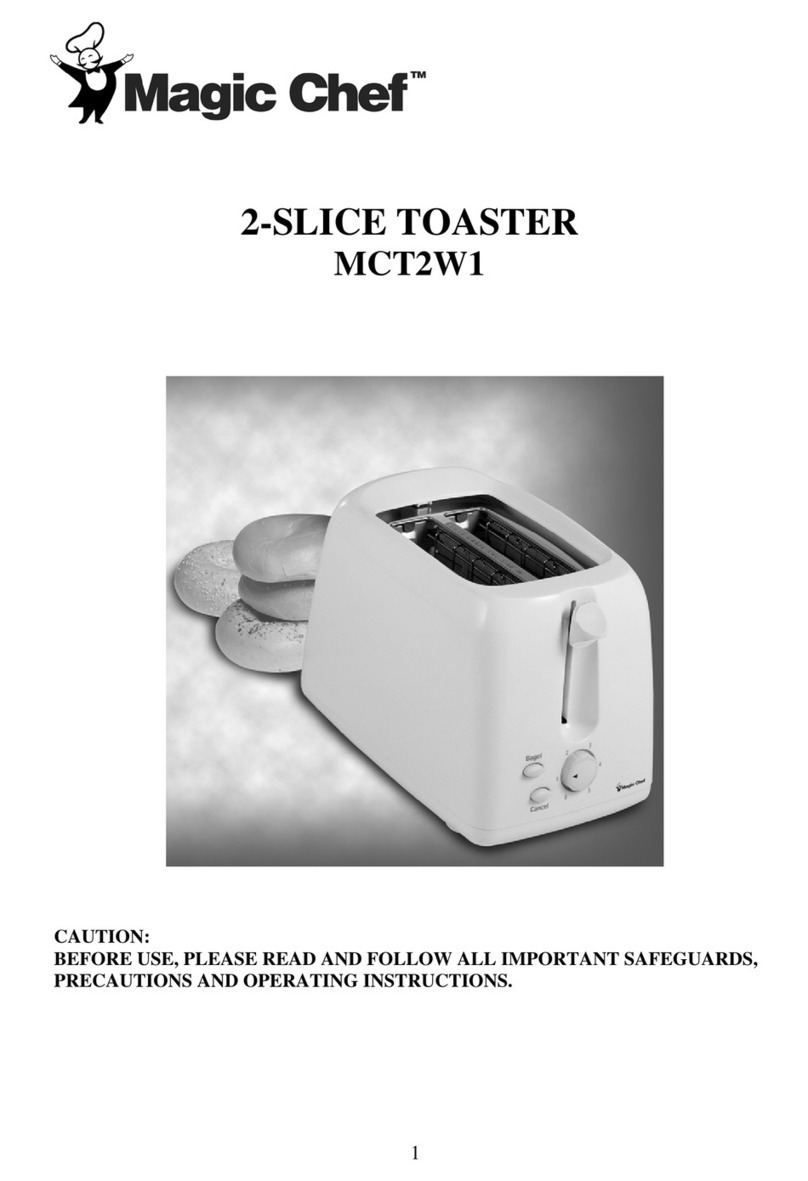 Magic Chef MCT2W1 user manual