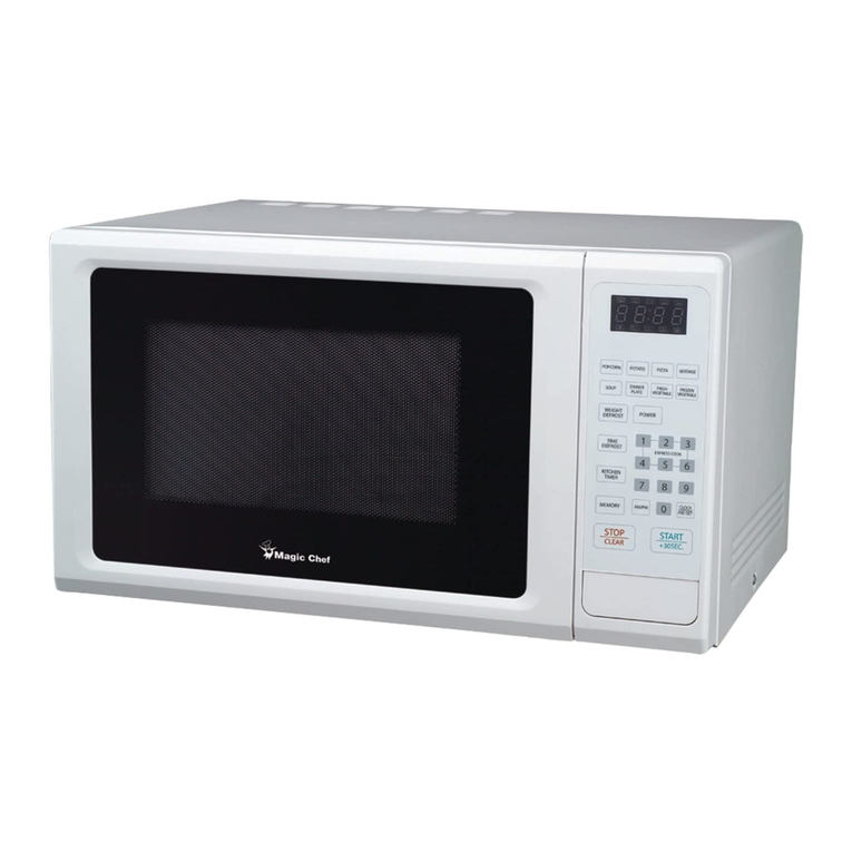 Magic Chef MCM1110W/B User manual