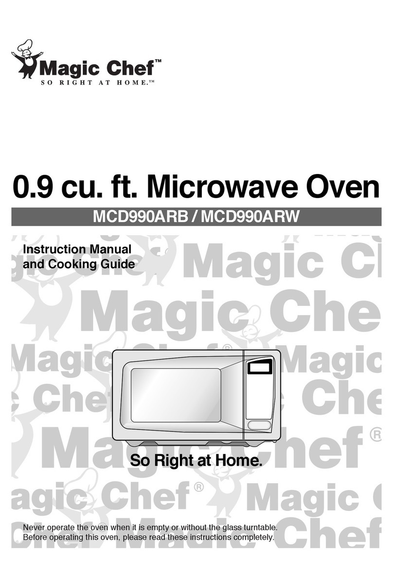 Magic Chef MCD990ARB Use and care manual