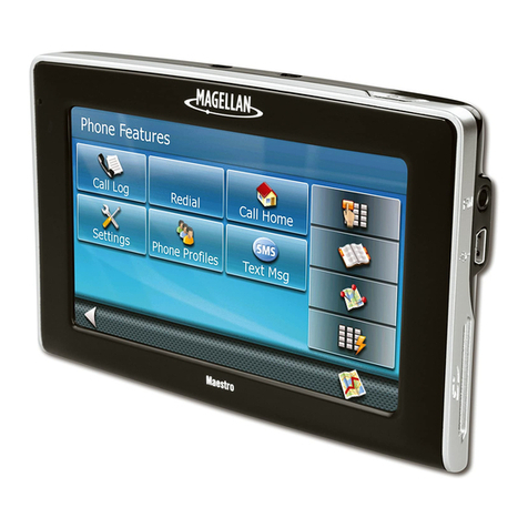 Magellan Maestro 4350 - Automotive GPS Receiver User manual