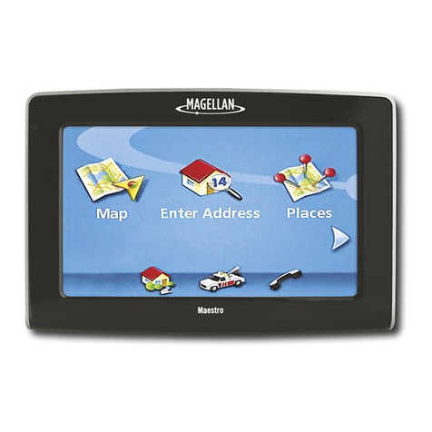 Magellan Maestro 4250 - Automotive GPS Receiver User manual