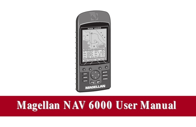 Magellan NAV6000 user manual