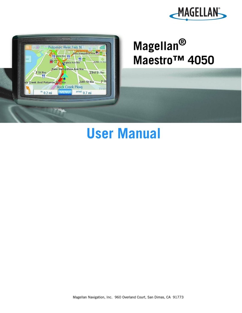 Magellan Maestro 4050 - Widescreen Portable GPS... User manual