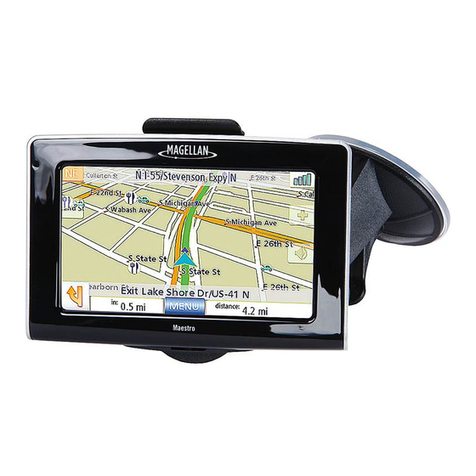 Magellan Maestro 4210 - Automotive GPS Receiver User manual