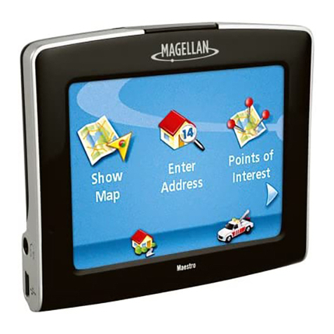 Magellan Maestro 3200 - Automotive GPS Receiver User manual Magellan Maestro 3200 - Automotive GPS Receiver User manual