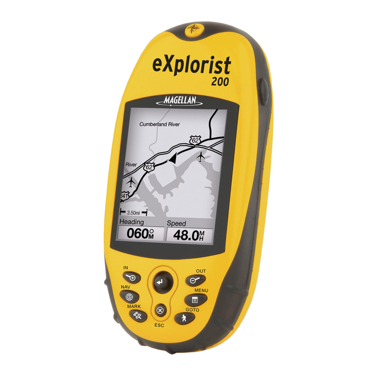 Magellan eXplorist 200 - Hiking GPS Receiver User manual