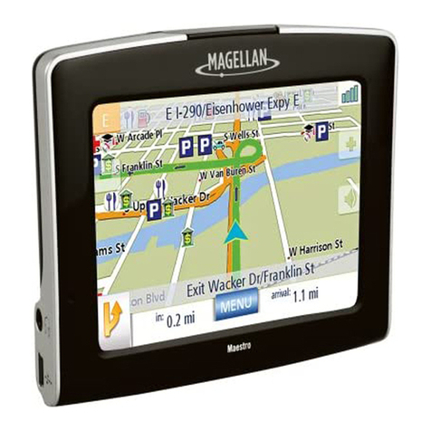 Magellan Maestro 3210 - Automotive GPS Receiver user manual