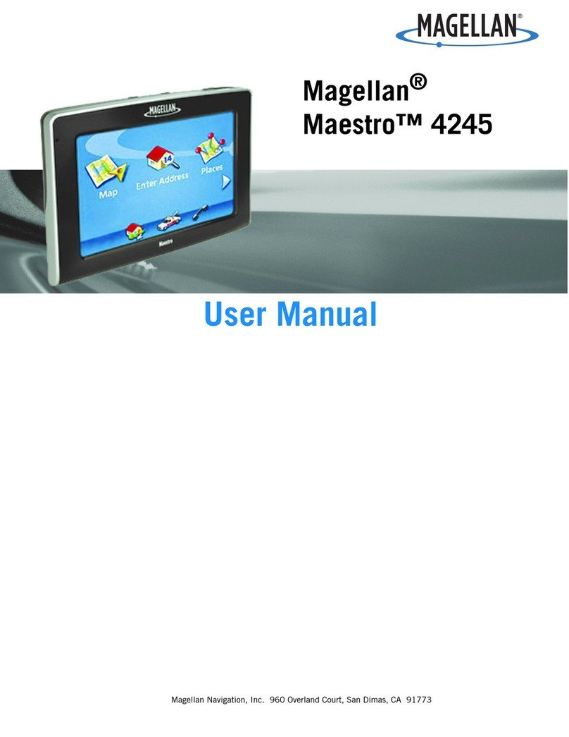 Magellan Maestro 4245 user manual Magellan Maestro 4245 user manual