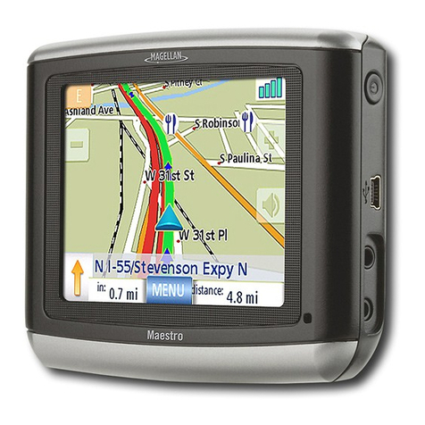 Magellan MAESTRO 3100 User manual