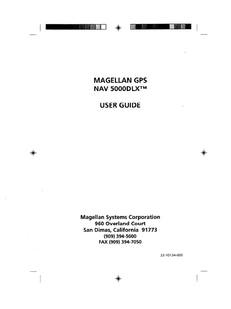 Magellan NAV 5000DLX user guide