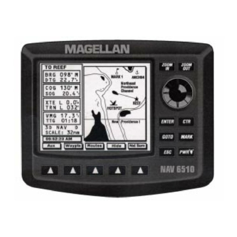 Magellan NAV 6500 user manual