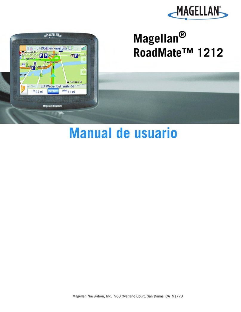 Magellan RoadMate 1212 - Automotive GPS Receiver Instruction Manual