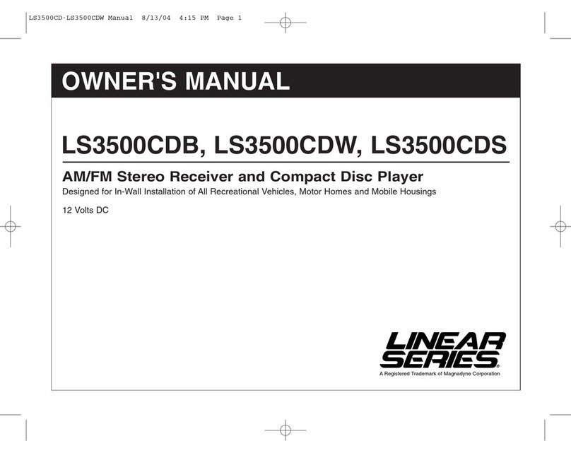Magnadyne LS3500CDB User manual