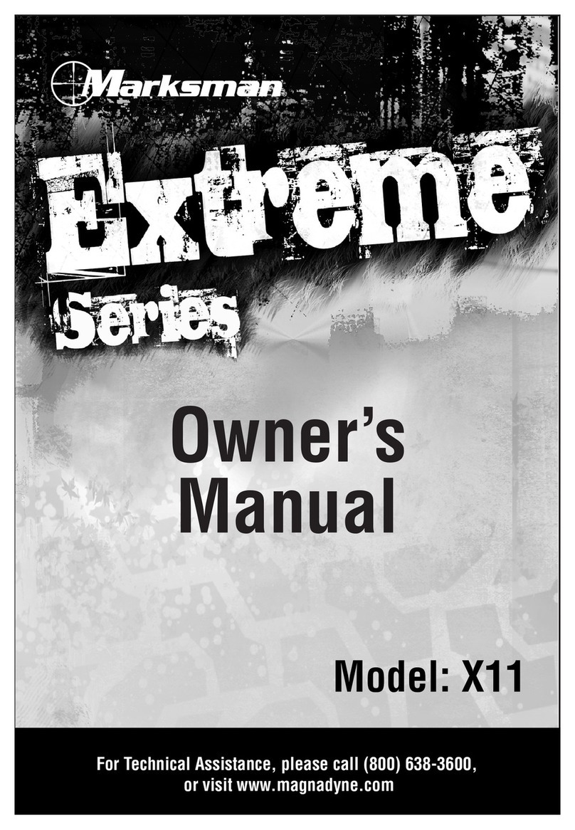 Marksman MARKSMAN X11 owner's manual