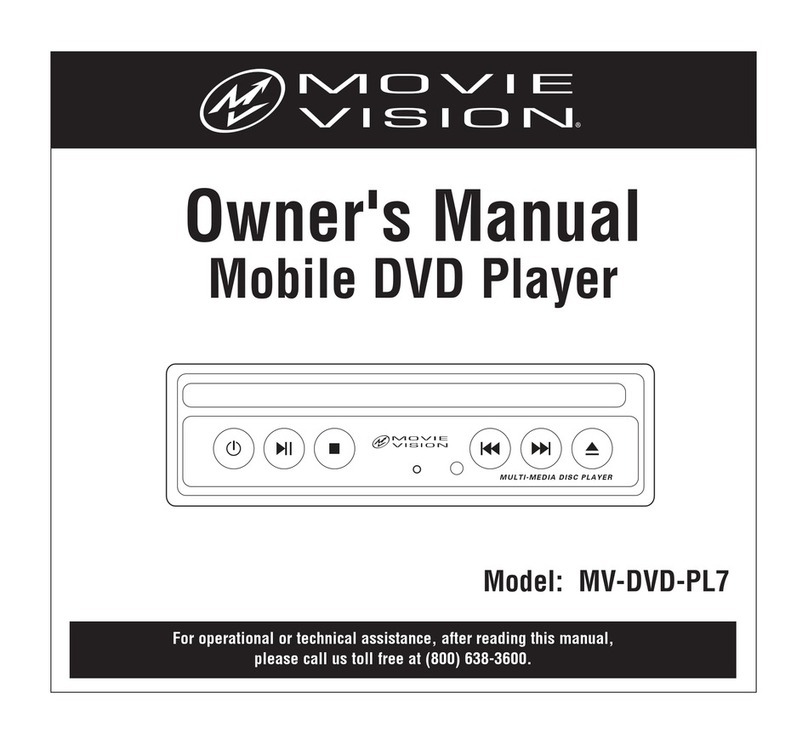 Movie Vision MV-DVD-PL7 owner's manual