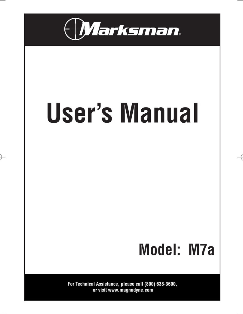 Marksman M7a user manual