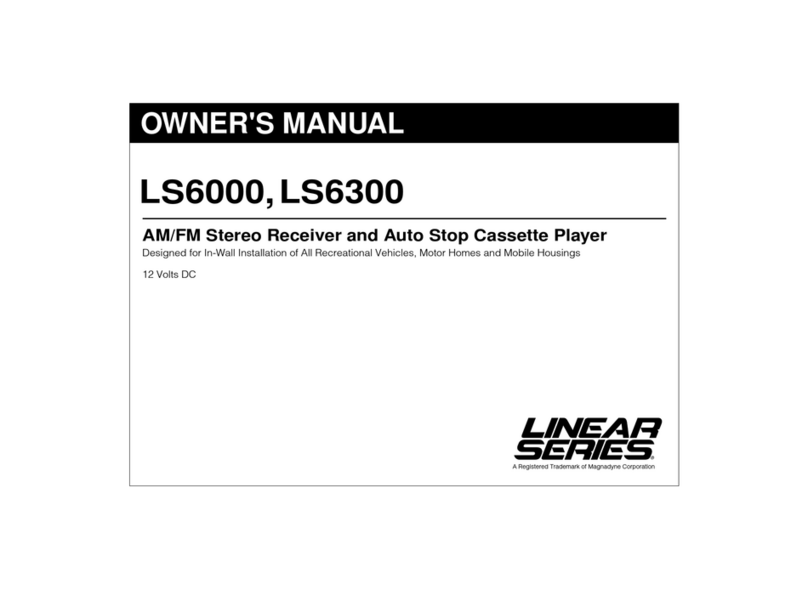 Magnadyne Linear LS6000 owner's manual