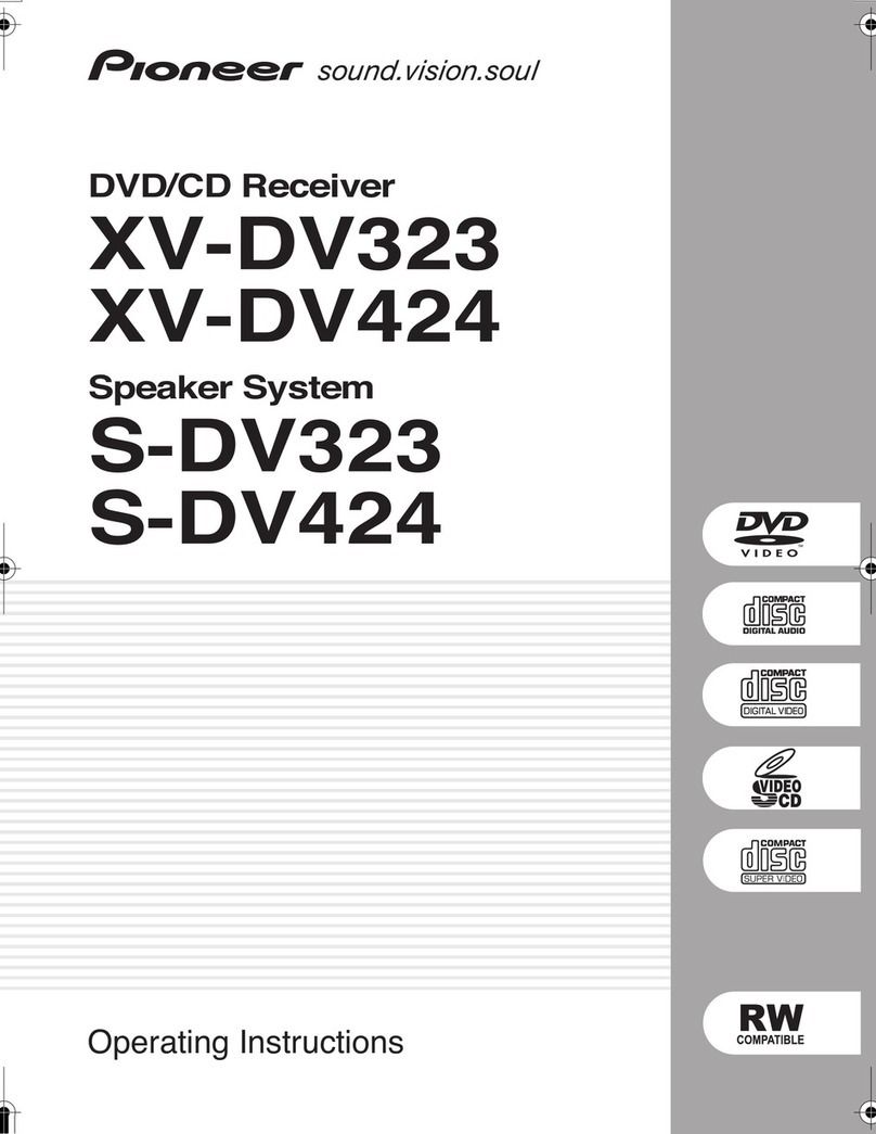 Pioneer S-DV323 User manual