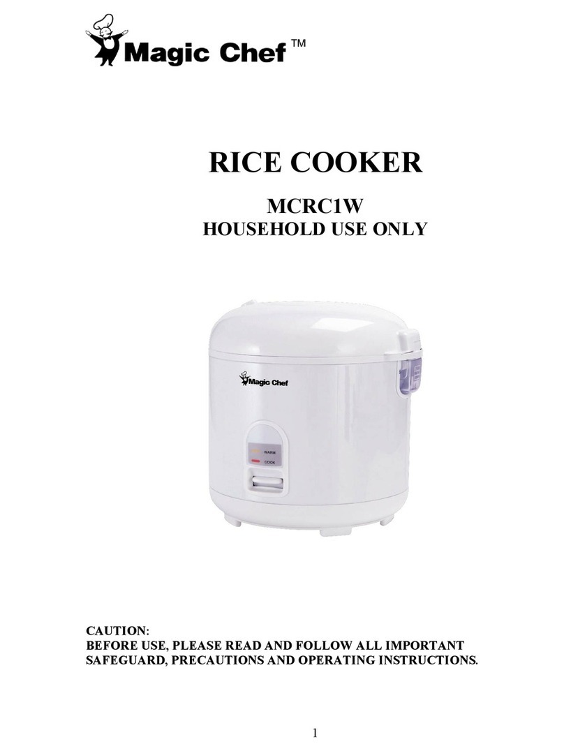 Magic Chef MCRC1W user manual
