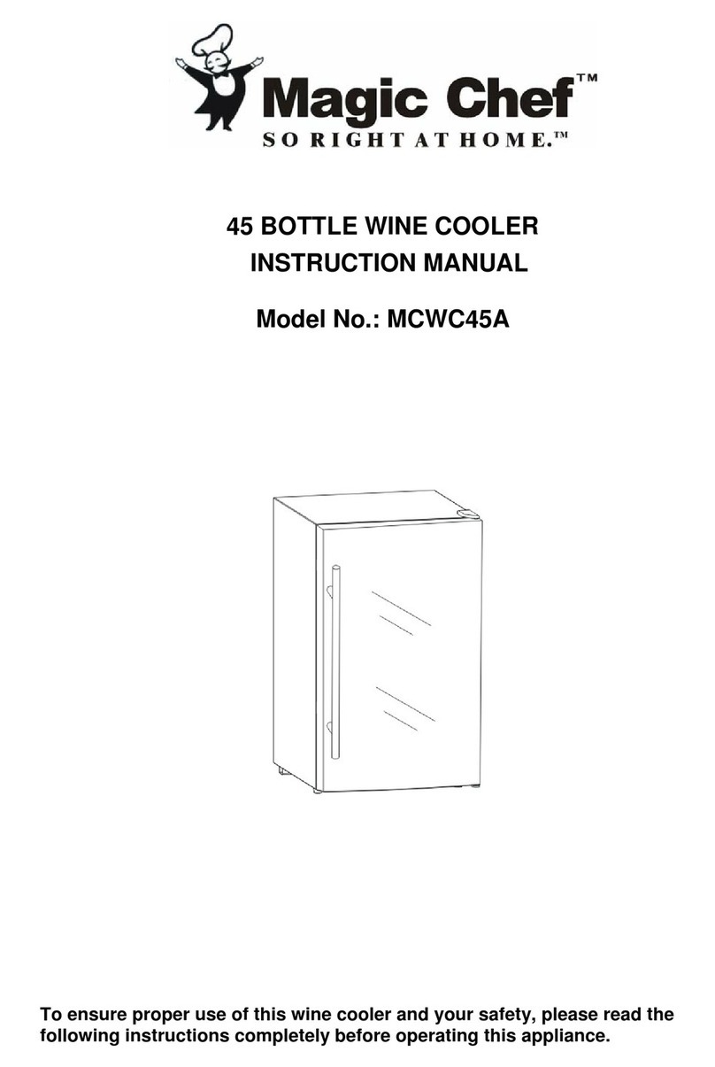 Magic Chef MCWC45A User manual