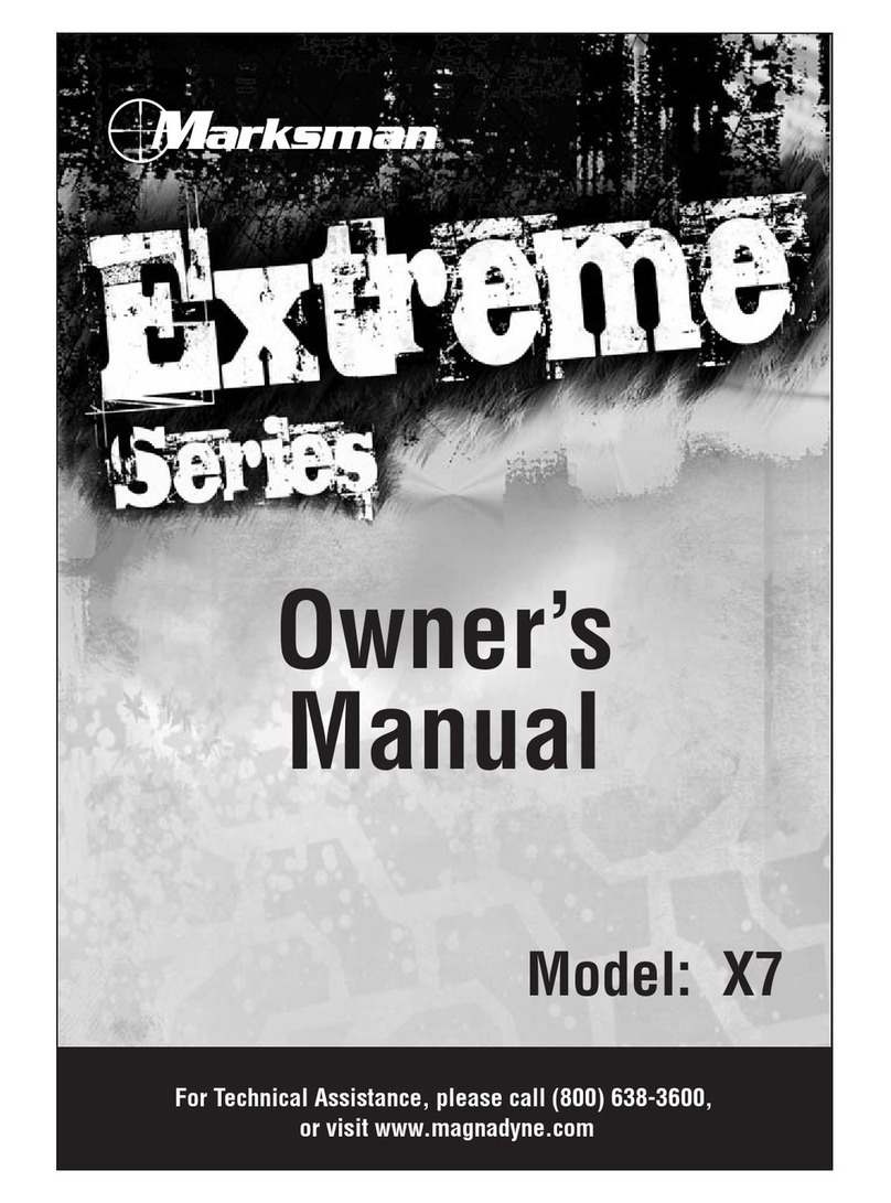 Marksman EXTREME X7 User manual