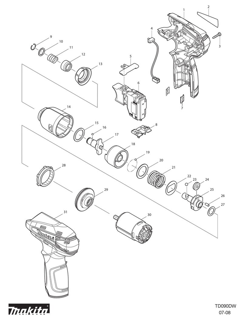 Makita TD090DW User manual