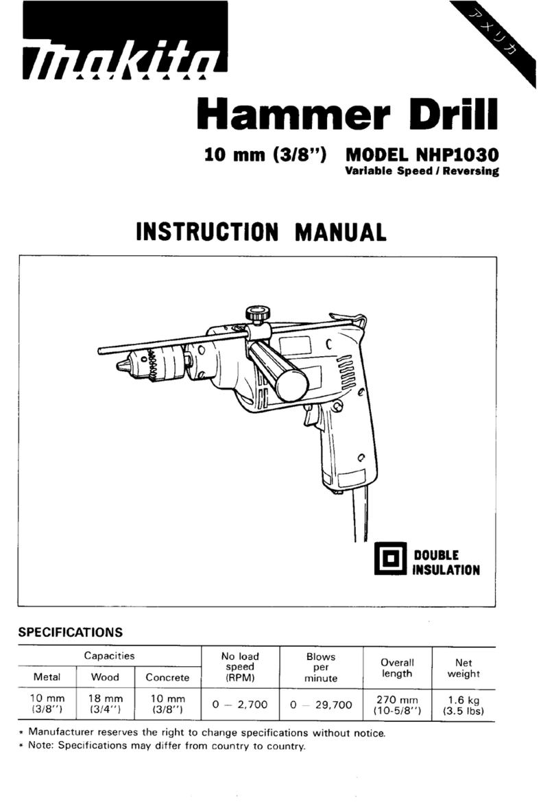 Makita NHPL030 instruction manual