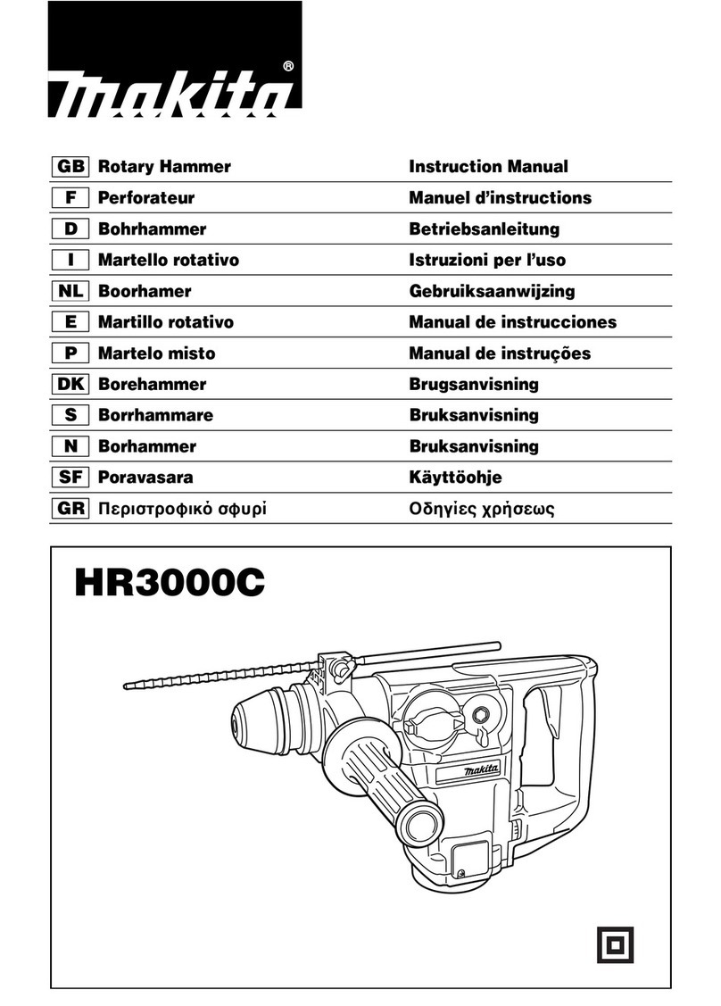 Makita HR3000C instruction manual