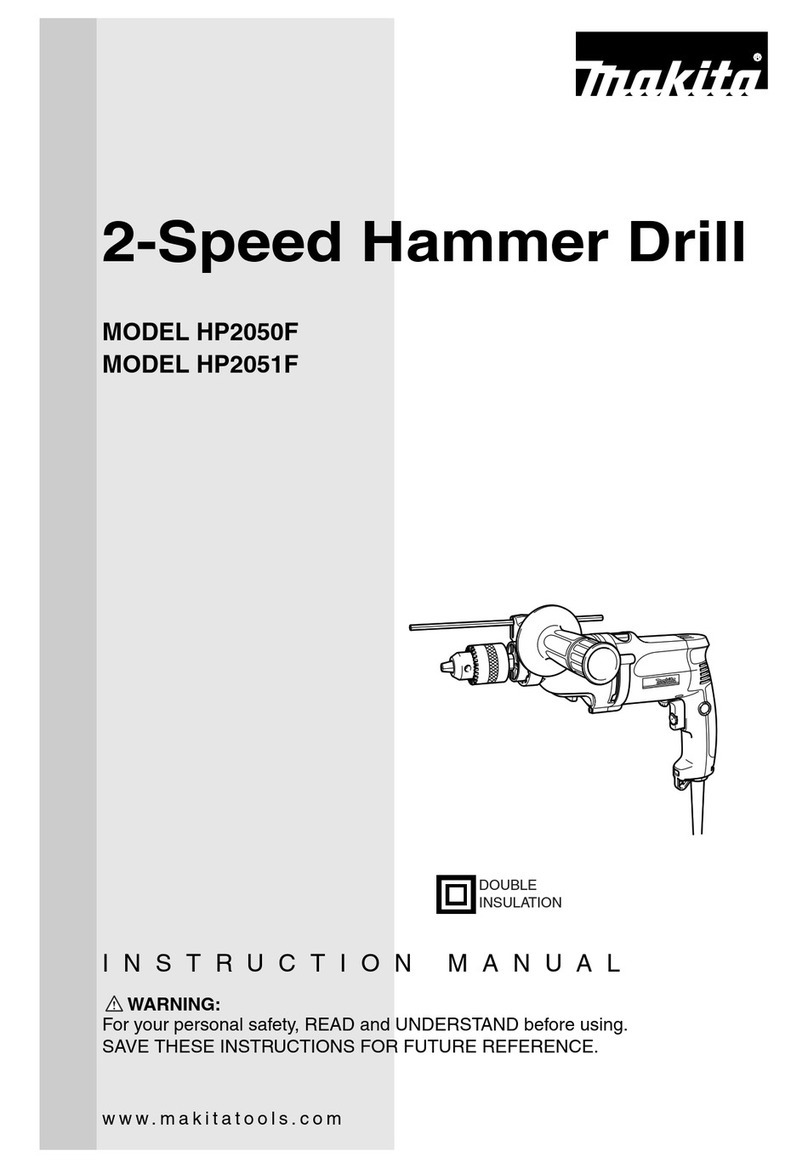 Makita HP2050F User manual