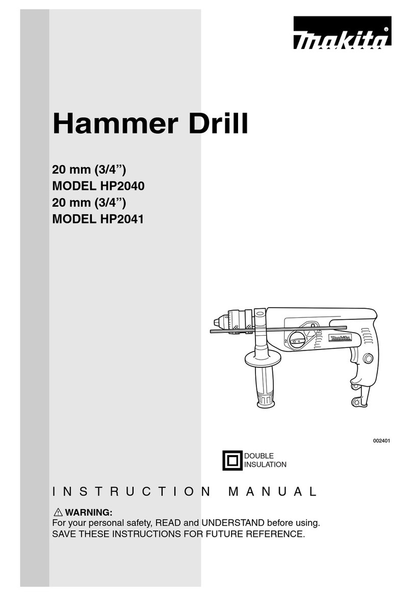 Makita HP2040 User manual