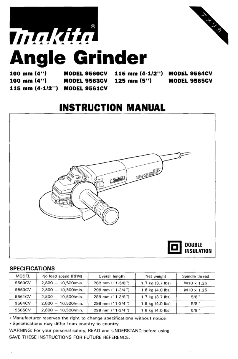 Makita 9560CV instruction manual