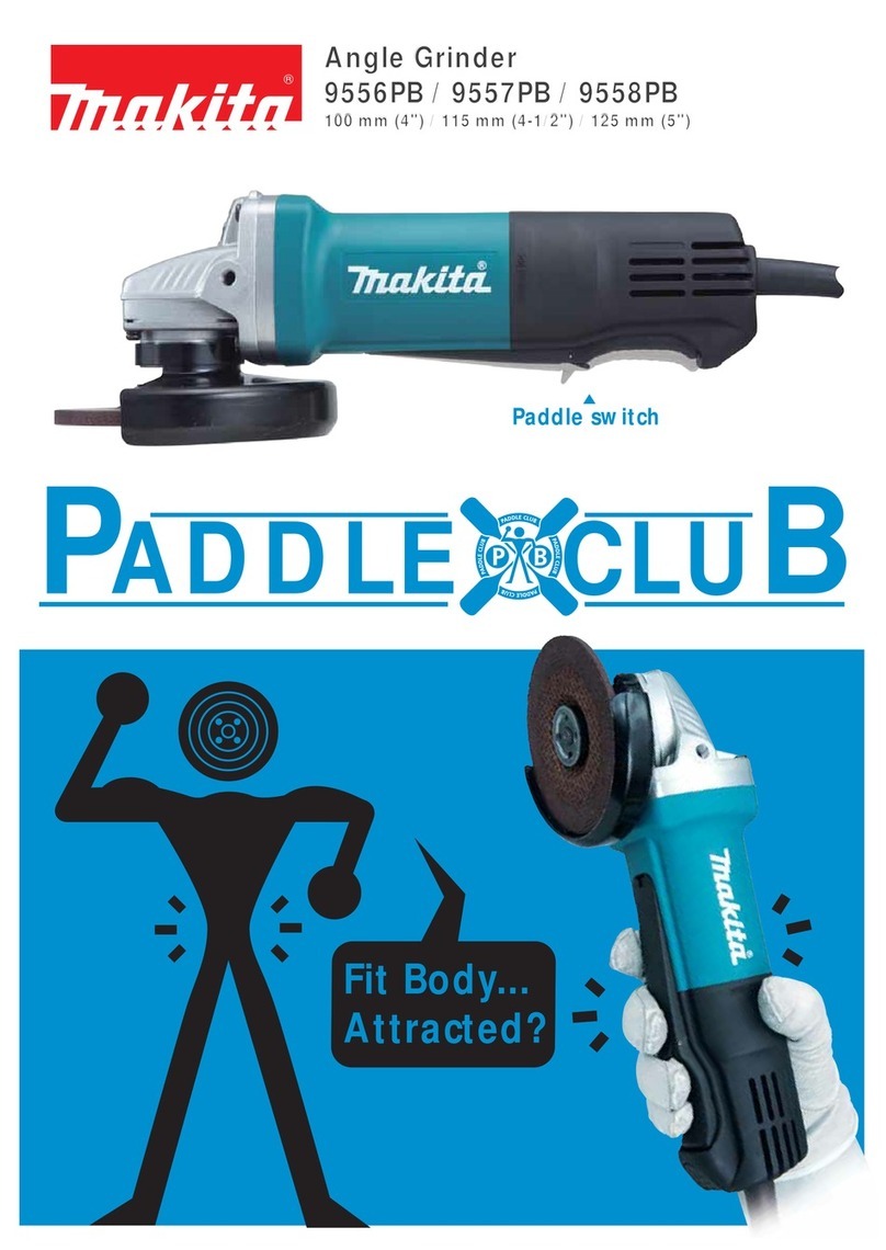 Makita 9556PB User manual
