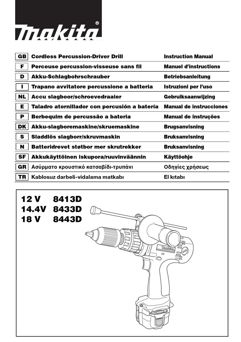 Makita 8413D User manual