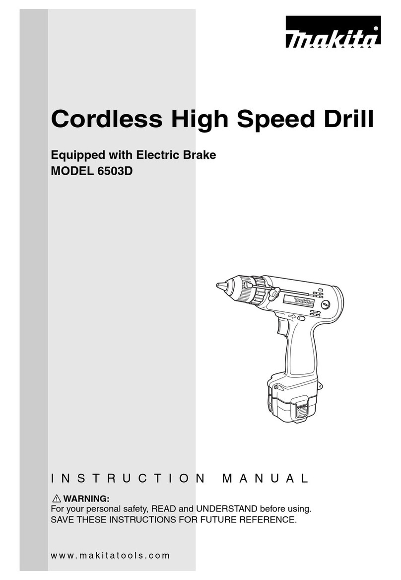 Makita 6503D instruction manual