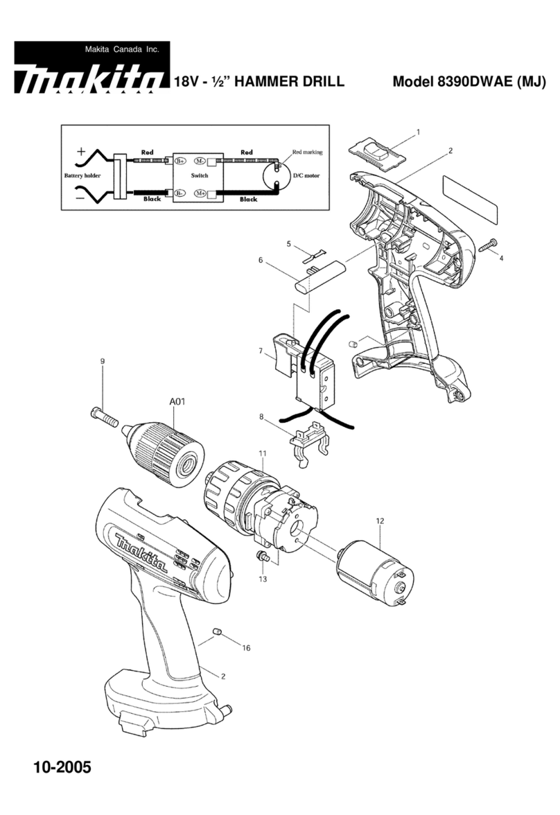 Makita 8390DWAE User manual