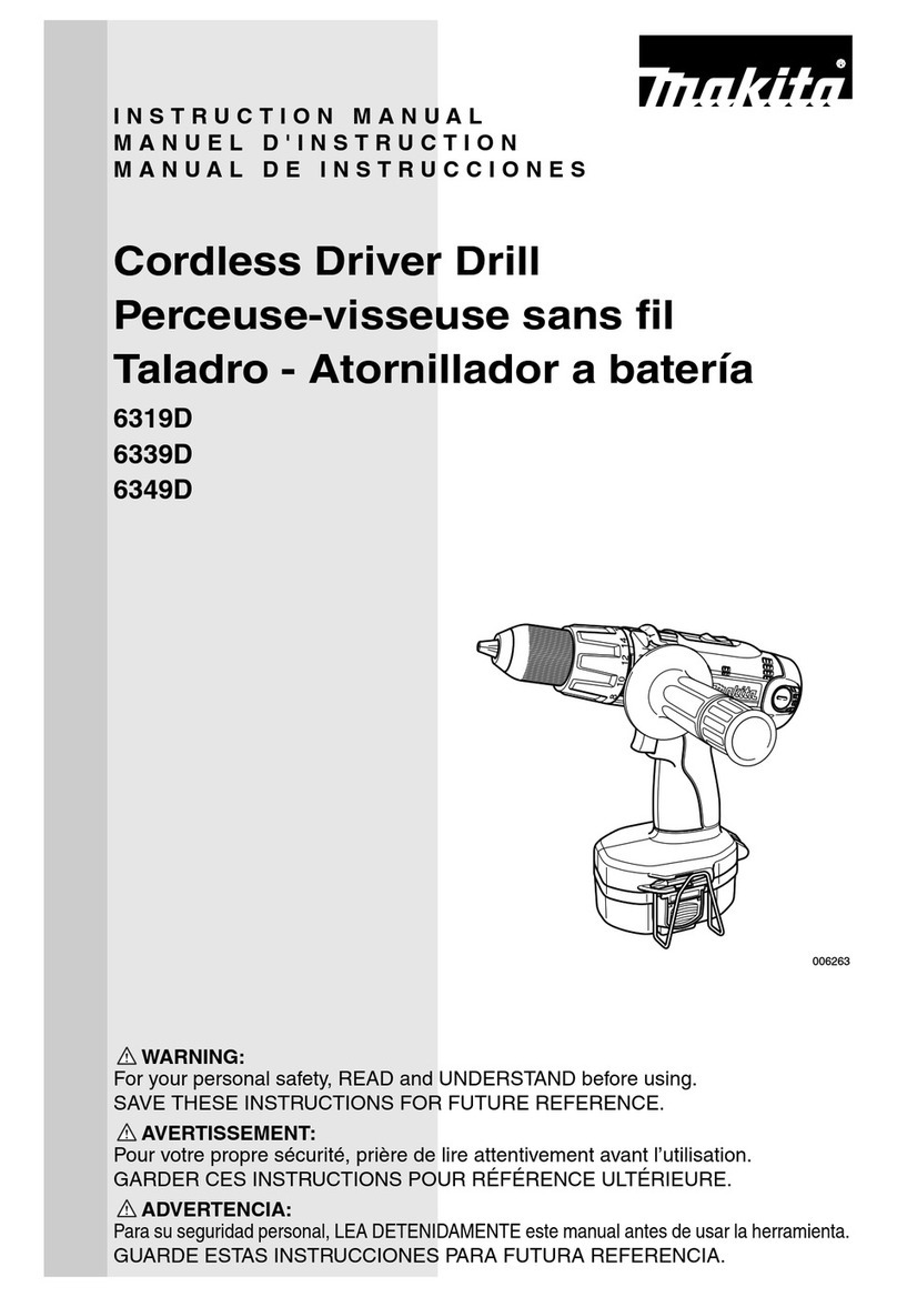 Makita 6319D instruction manual