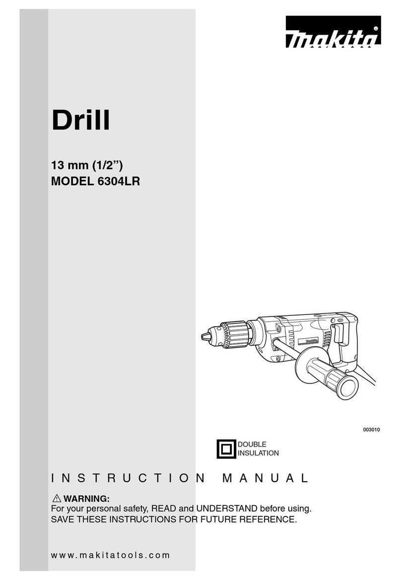 Makita 6304LR instruction manual