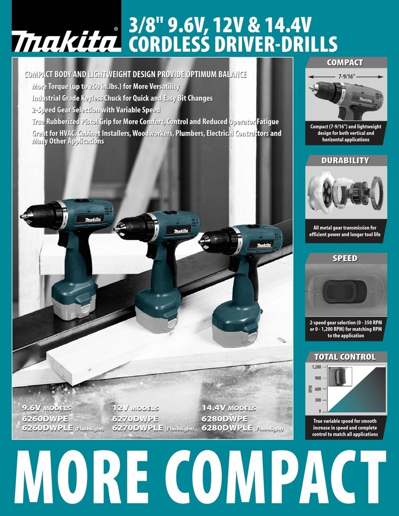 Makita 6260DWPLE Specifications