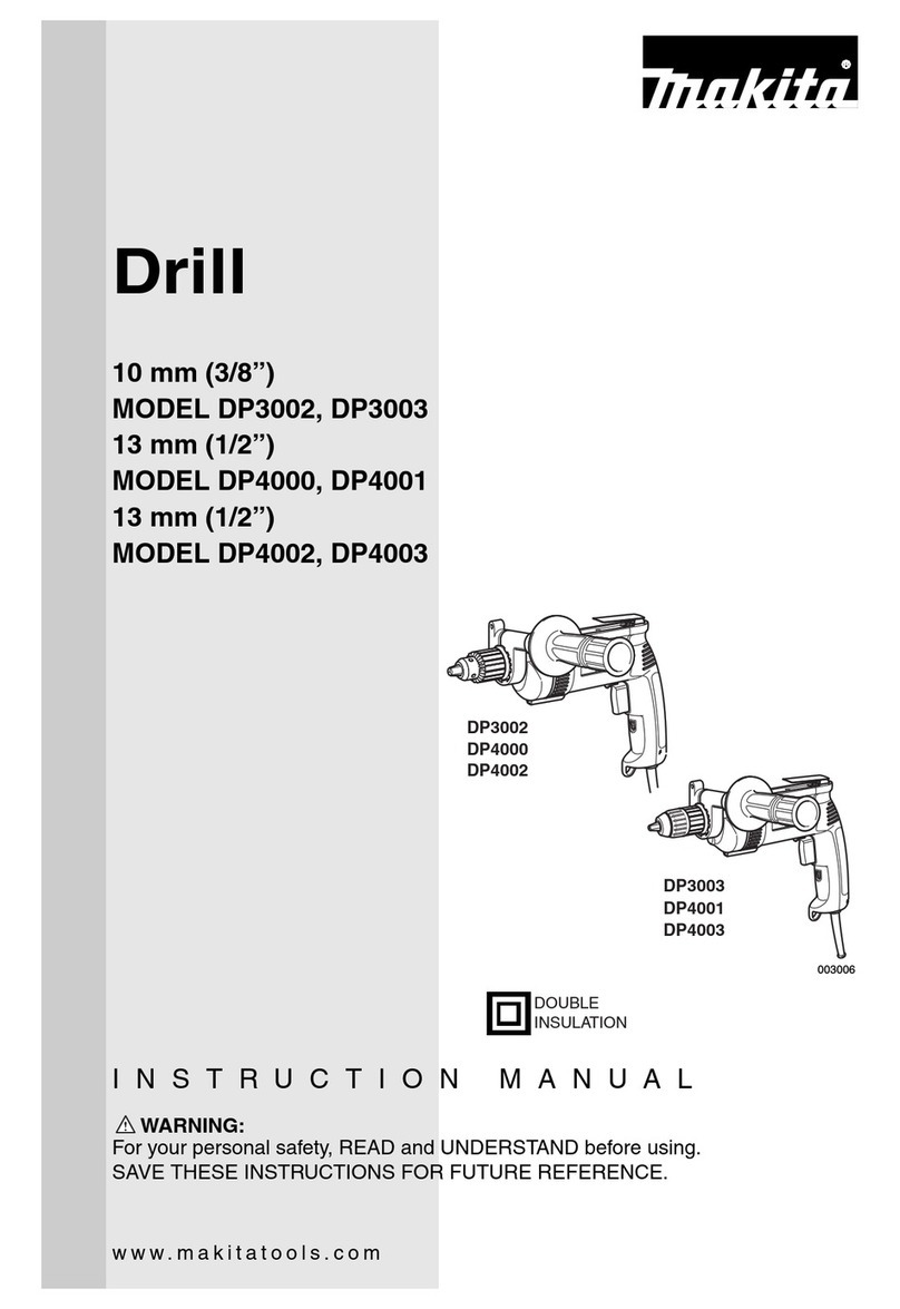 Makita DP3002 User manual