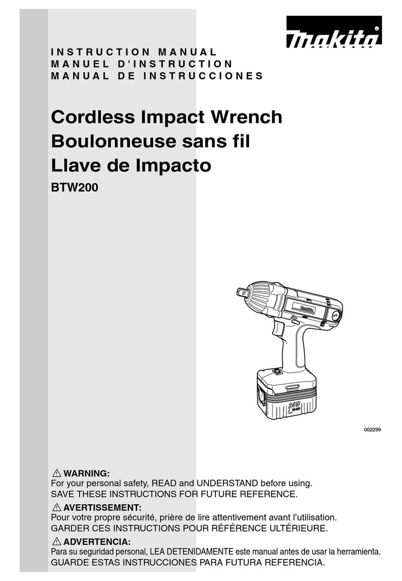 Makita BTW200 User manual